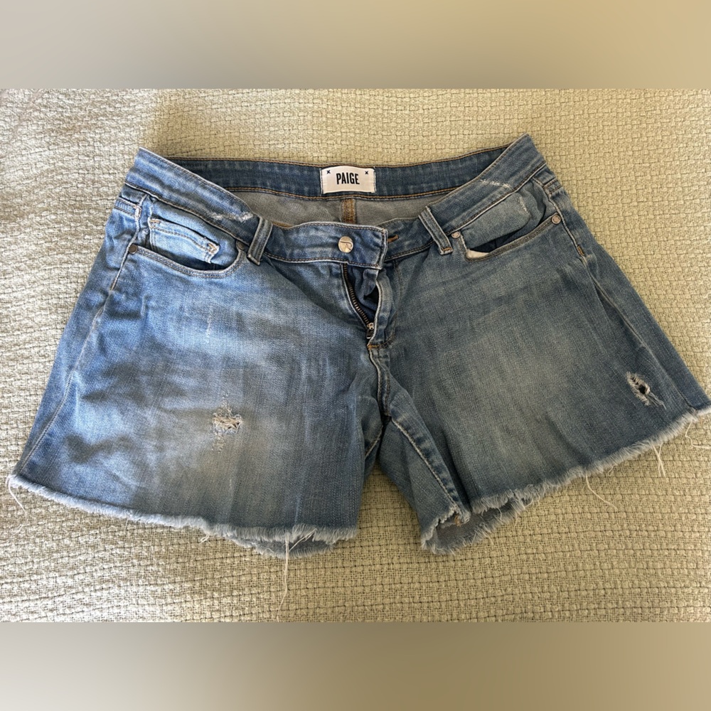 Paige 27 Denim Jean Shorts